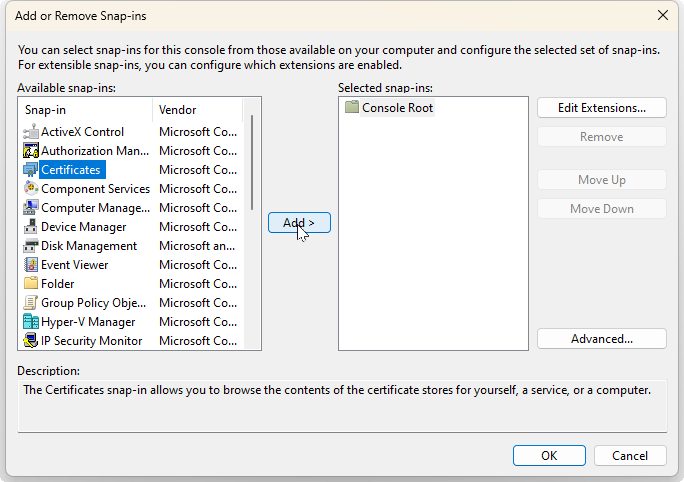 Figure: OIDC-Cert-Step-1