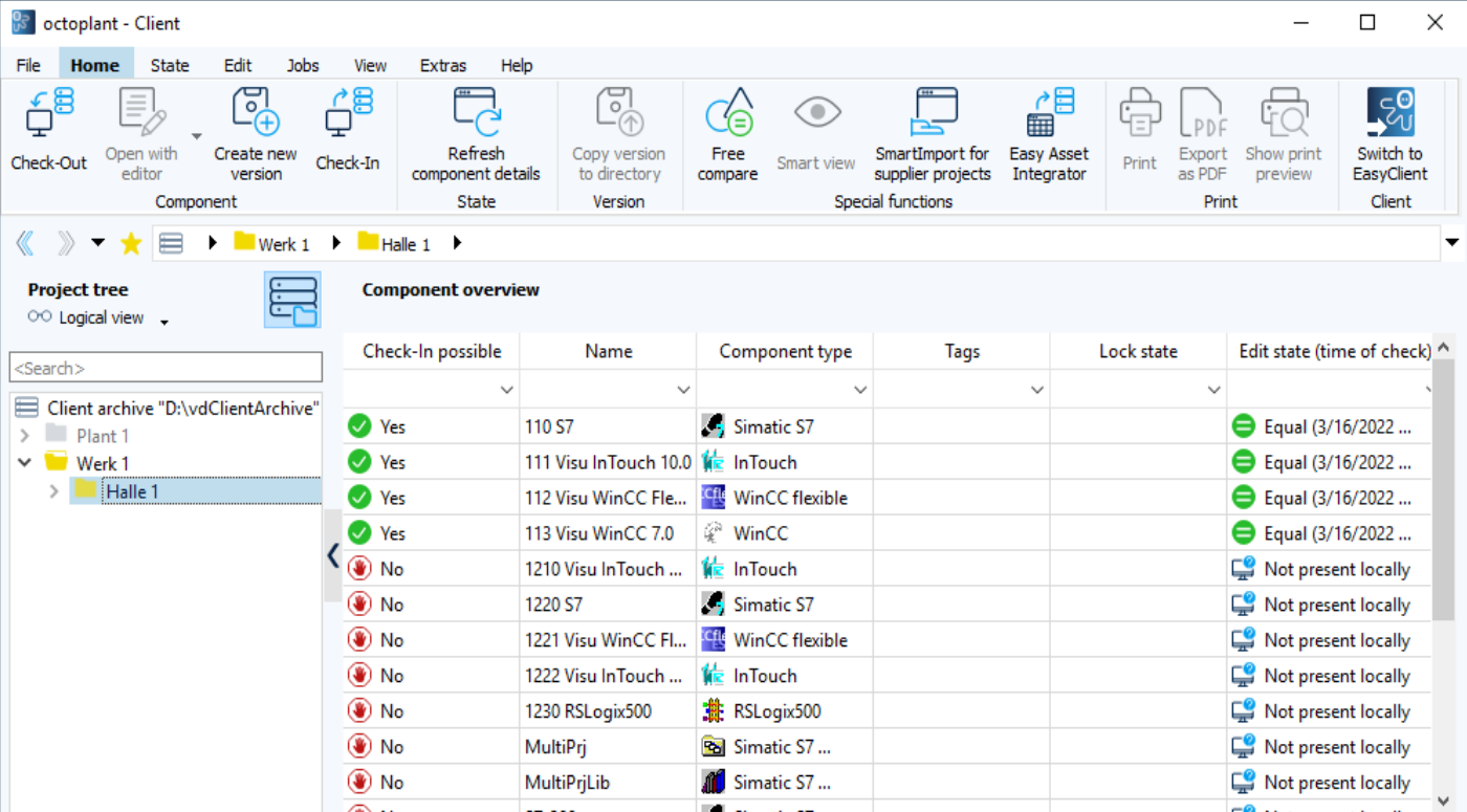 Figure: UserClient user interface