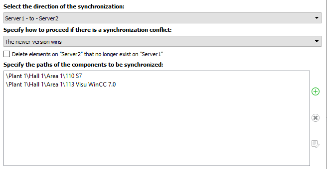 Figure: Configuration selection dialog, custom configuration option