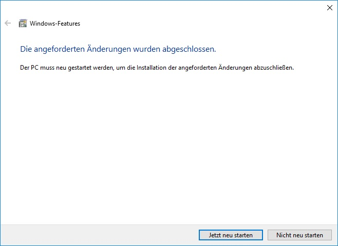 FAQ59 Activar características de Windows