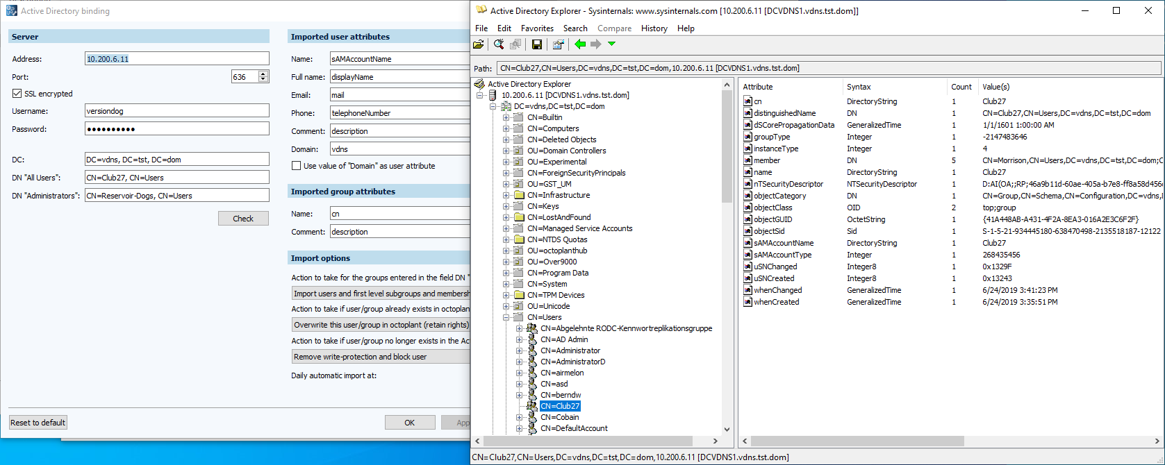 Imagen: Explorador de Active Directory