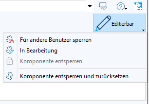 Abbildung: Dropdown-Menü Status