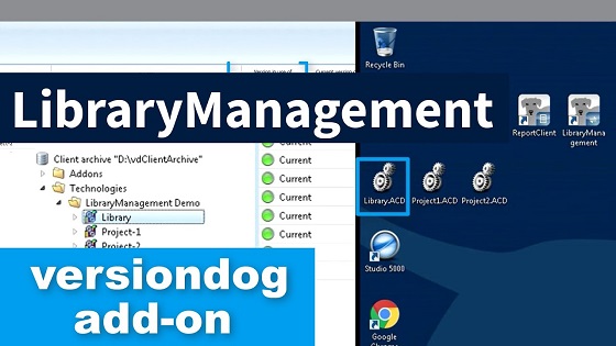 Das versiondog Add-On LibraryManagement