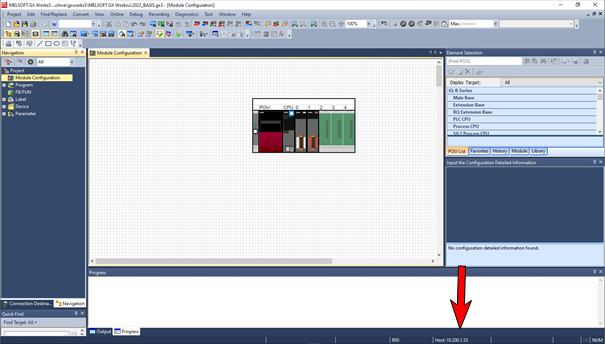 Figure: GX Works3 Access path 1