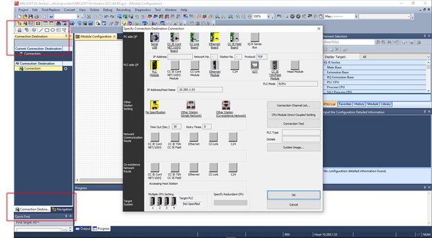 Figure: GX Works3 Access path 2
