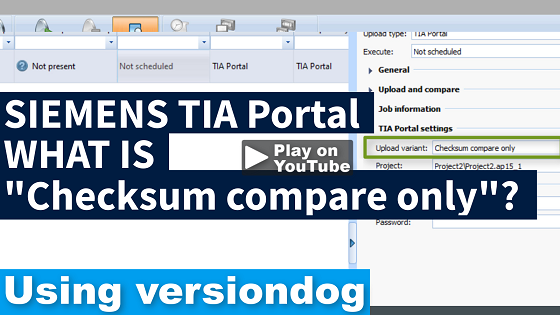 Checksum comparison